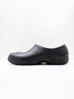 TredSafe Pepper Black Rubber Slip Resistant Kitchen Work Clogs - Men's 12
